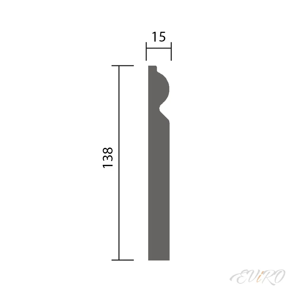 Плинтус EViRO Модель SX138