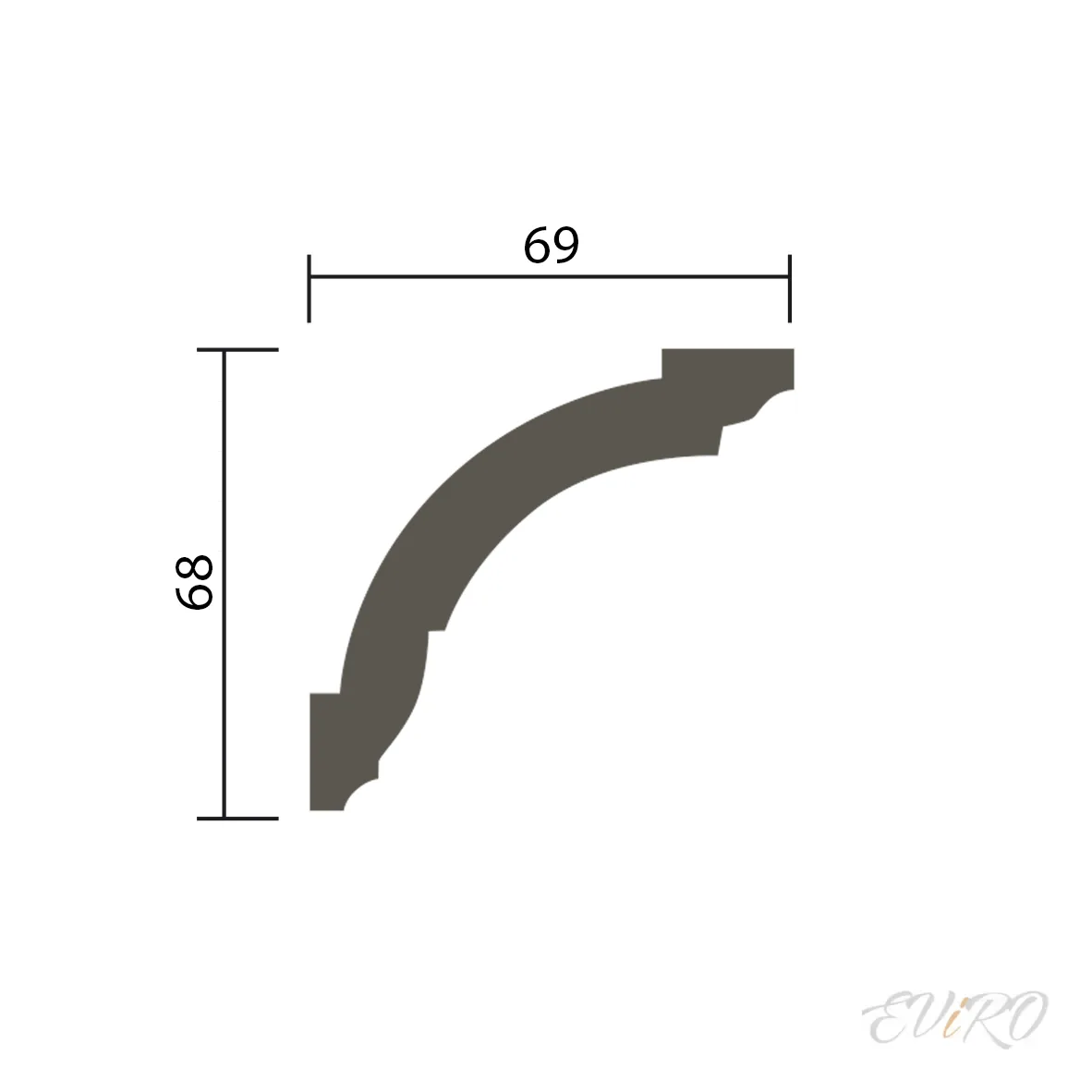 Карниз EViRO Модель 1.50.101