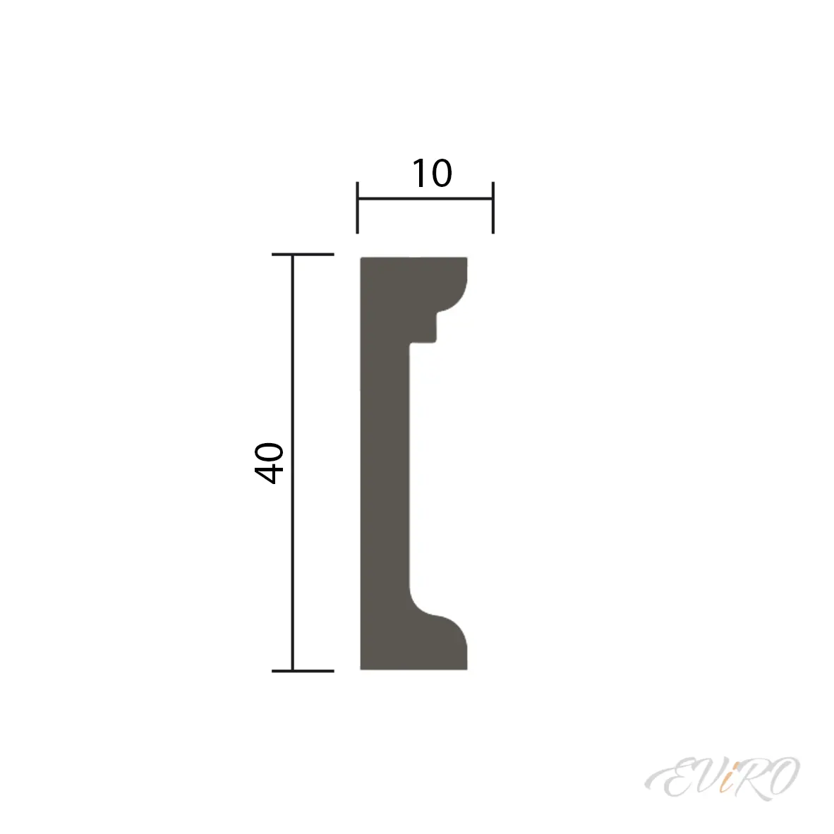 Молдинг EViRO Модель 1.51.811