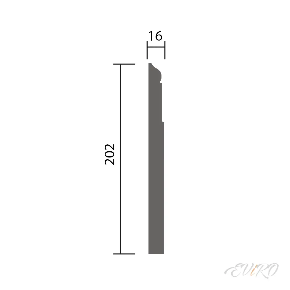 Плинтус EViRO Модель SX156