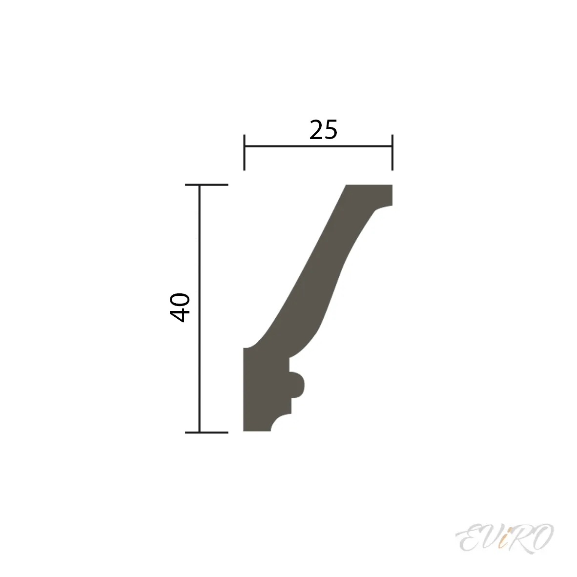 Карниз EViRO Модель 1.50.190