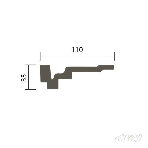 Карниз EViRO Модель 1.50.296